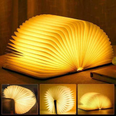 Нічник Книжка 120×90×25 мм USB Коричнева обкладинка