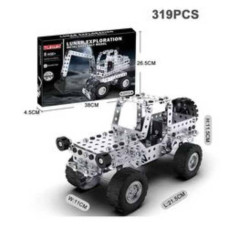 Конструктор металевий Позашляховик 319 деталей Metal Assembly Model