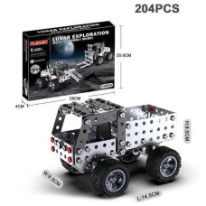 Конструктор металевий Вантажівка 204 деталі Metal Assembly Model