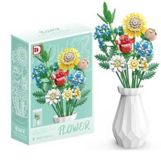 Конструктор Букет квітів 600 деталей Flower