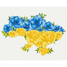 Картина за номерами Квітуча Україна © Svetlana Drab BS53081
