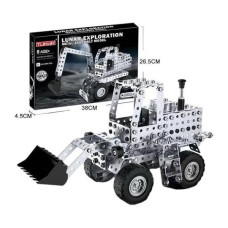 Конструктор металевий Бульдозер 430 деталей Metal Assembly Model