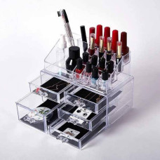 Акриловий органайзер Cosmetic Storage Box для косметики на 5 секцій