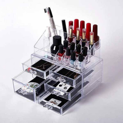 Акриловий органайзер Cosmetic Storage Box для косметики на 5 секцій
