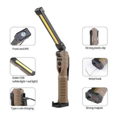 Ліхтар туристичний ручний USB Light L08-1