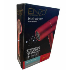 Фен для сушіння волосся ENZO EN-6080 Червоний