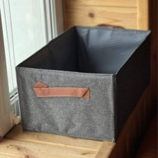 Складна коробка для зберігання речей 45*28см storage box Сіра