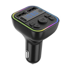 FM модулятор на 2 USB + 1 Type-C Car Fm player G39