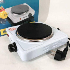 Плитка електрична SeaBreeze SB-060 1000Вт 1 конфорка 16см диск Біла