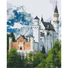 Картина за номерами Замок Нойшванштайн BS34842