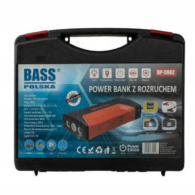 Пусковий пристрій із зарядкою під ноутбук Hight Power TM15-A 50800 mAh 12v