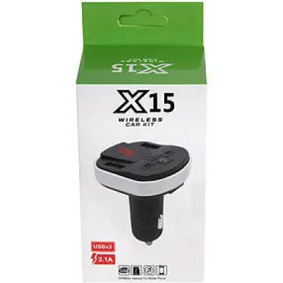 FM модулятор FM 5в1 12-24v Bluetooth X15