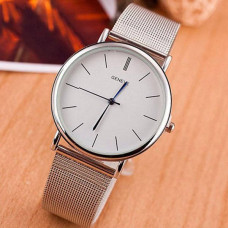 Годинники жіночі Geneva Steel Silver УЦІНКА