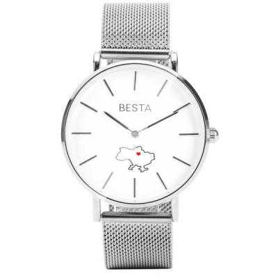 Годинники жіночі Besta Love UA Silver