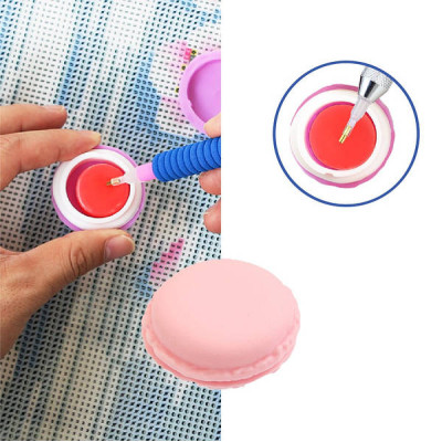 Клей-гель для алмазної мозаїки Macarons Рожевий GL405