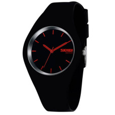 Годинник дитячий Skmei Rubber Black 9068 для дітей від 8 років