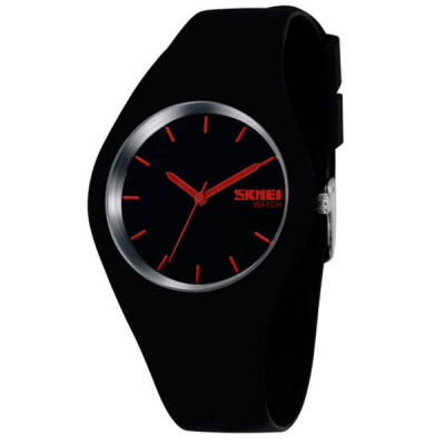 Годинник дитячий Skmei Rubber Black 9068 для дітей від 8 років