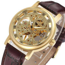 Годинник жіночий Winner Gold Brown