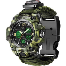 Годинники чоловічі тактичні Besta Life Pro Khaki з компасом