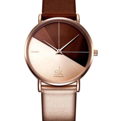Годинник жіночий Shengke Duos Brown