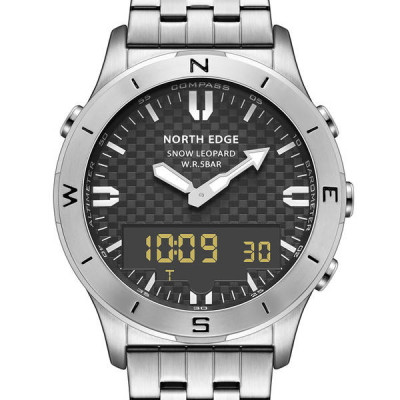 Годинник чоловічий тактичний North Edge Snow Leopard у фірм. коробочці