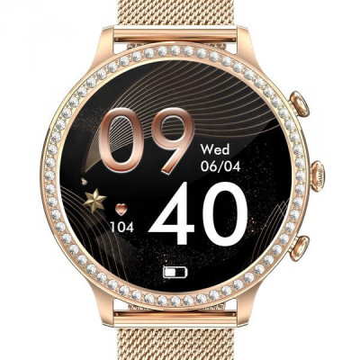 Смарт-годинник жіночий Smart IQ Girl Gold