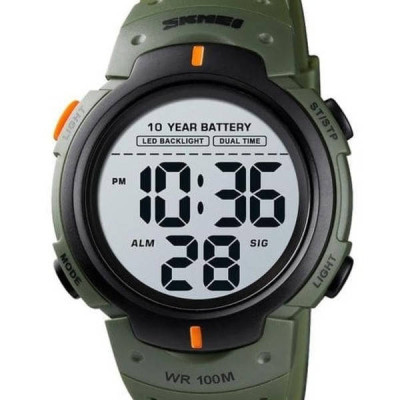 Годинники чоловічі тактичні Skmei Neon 10 Bar