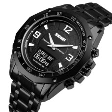 Годинники чоловічі тактичні Skmei Kompass PRO Black