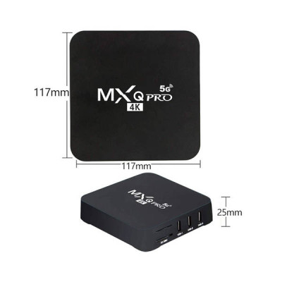 Смарт-TV приставка TV-BOX MXQ Pro 4K, 2 Гб ОЗУ, 16 Гб HDD, Android 11.1