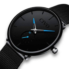 Годинник чоловічий Civo Tower Black