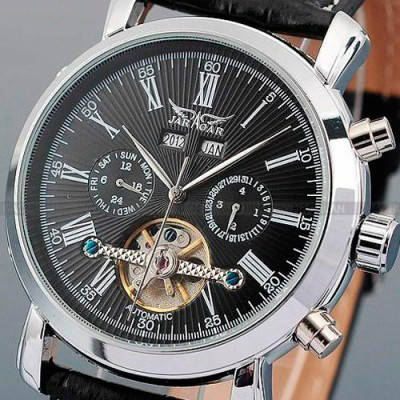 Годинник чоловічий Jaragar Silver Star в коробочці
