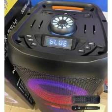 Акустична портативна система з пультом та мікрофоном Bluetooth ZXX-5506