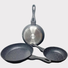 Набір сковорідок Top Kitchen ТК-00092 Чорний