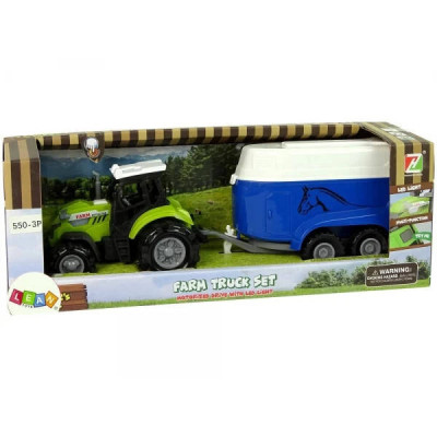 Іграшка Трактор зі звуковими ефектами Farm Track Set Зелений