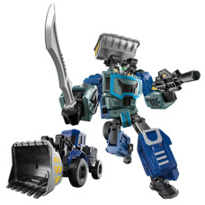 Трансформер Трактор з ковшем Destruction Синій