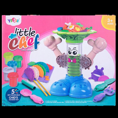 Набір тіста для ліплення 5 баночок My Little Chef