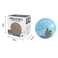 Іграшка Хом'як у м'ячику Animals Ball Блакитний