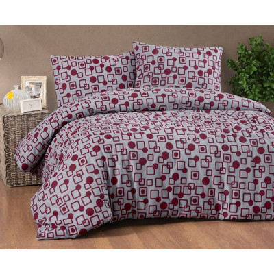 Постільна білизна Cotton collection 41874 Фланель Бавовна Полуторний розмір