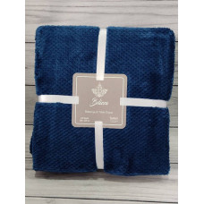 Плед Belizza Kurtcuk blue 200х220см Мікрофібра