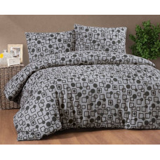 Постільна білизна Cotton collection 41902 Фланель Бавовна Євро розмір