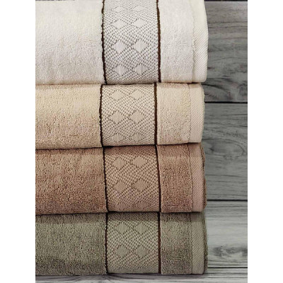Рушники Pupilla Side 70х140см Пеньє набір 4шт