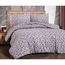 Постільна білизна Cotton collection 41846 Фланель Бавовна Полуторний розмір