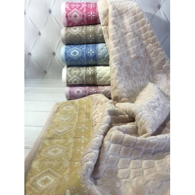 Рушники Pupilla Kilim 70х140см Велюр набір 6шт