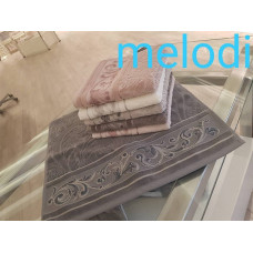 Рушники Pupilla Melodi 50х90см Велюр набір 6шт