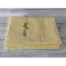 Рушники Soft cotton Aria yellow Махра набір 2шт
