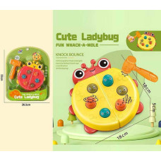 Іграшка Стукалка Сонечко Cute Ladybug Жовта