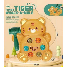 Іграшка Стукалка Тигреня Tiger Whack a Mole Помаранчева