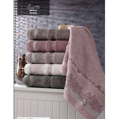 Рушники Pupilla Rosette 50х90см Махра набір 6шт