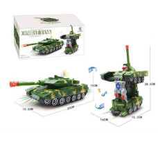 Іграшка Танк-трансформер зі звуковими та світловими ефектами Combat Tank