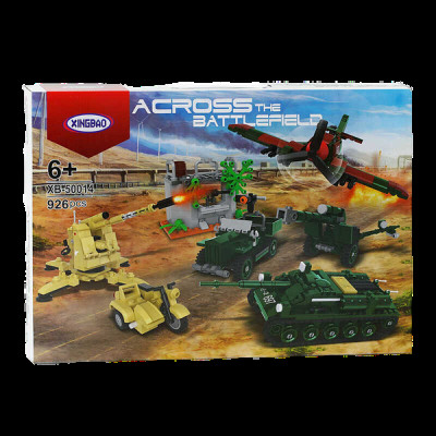 Конструктор Across the Battlefield 926 деталей ХВ 50014 XingBao